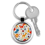 Pet Animal 03 Key Chain (Round)