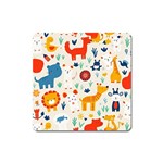 Pet Animal 03 Square Magnet