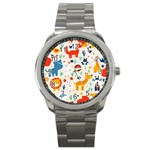 Pet Animal 03 Sport Metal Watch