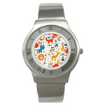 Pet Animal 03 Stainless Steel Watch