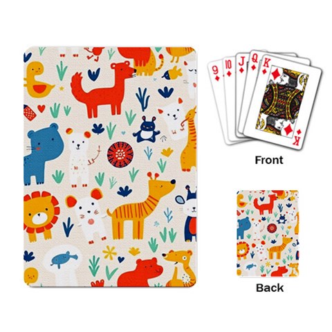 Pet Animal 03 Playing Cards Single Design (Rectangle) from ArtsNow.com Back