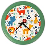 Pet Animal 03 Color Wall Clock