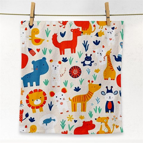 Pet Animal 03 Face Towel from ArtsNow.com Front