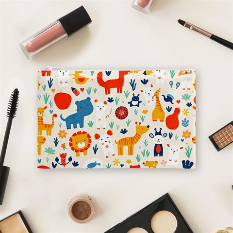 Pet Animal 03 Cosmetic Bag (Medium) from ArtsNow.com Front