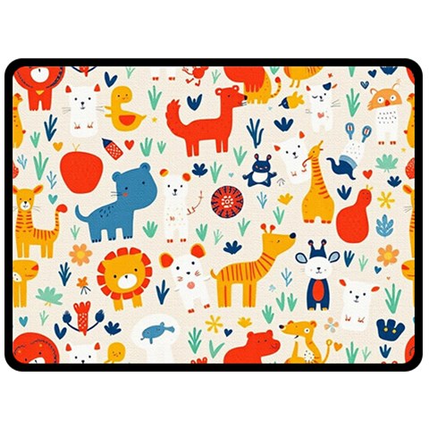 Pet Animal 03 Fleece Blanket (Large) from ArtsNow.com 80 x60  Blanket Front