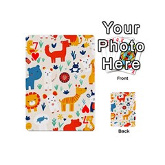 Pet Animal 03 Playing Cards 54 Designs (Mini) from ArtsNow.com Front - Heart7