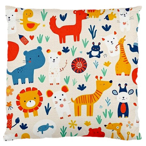 Pet Animal 03 Large Cushion Case (One Side) from ArtsNow.com Front