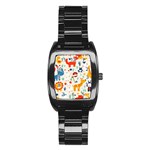 Pet Animal 03 Stainless Steel Barrel Watch