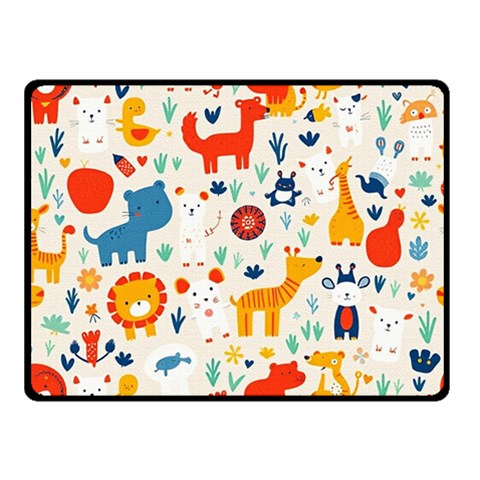 Pet Animal 03 Two Sides Fleece Blanket (Small) from ArtsNow.com 45 x34  Blanket Front