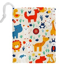 Pet Animal 03 Drawstring Pouch (4XL) from ArtsNow.com Back