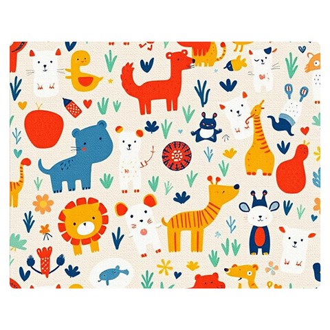 Pet Animal 03 Premium Plush Fleece Blanket (Medium) from ArtsNow.com 60 x50  Blanket Front