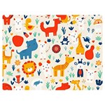 Pet Animal 03 Two Sides Premium Plush Fleece Blanket (Baby Size)