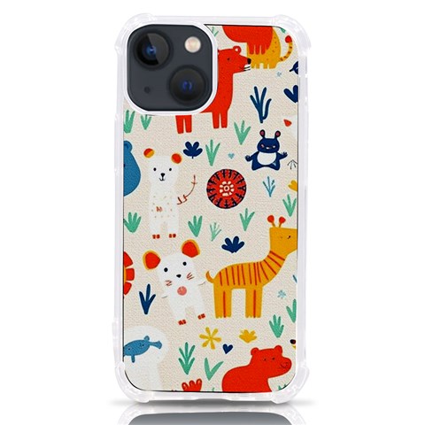 Pet Animal 03 iPhone 13 mini TPU UV Print Case from ArtsNow.com Front