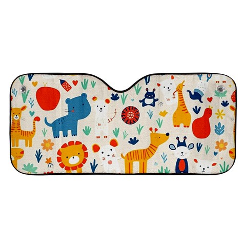 Pet Animal 03 Car Windshield Sunshade from ArtsNow.com Front