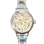 Pet Animal 04 Round Italian Charm Watch