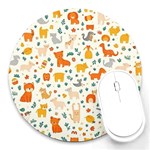 Pet Animal 04 Round Mousepad