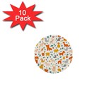 Pet Animal 04 1  Mini Buttons (10 pack) 