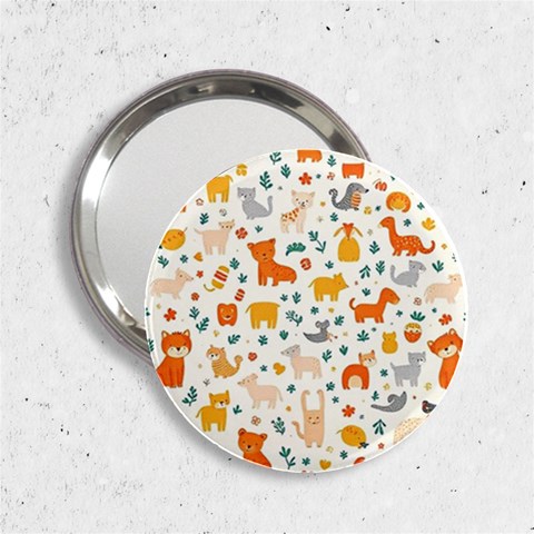 Pet Animal 04 2.25  Handbag Mirrors from ArtsNow.com Front