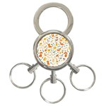 Pet Animal 04 3-Ring Key Chain