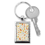 Pet Animal 04 Key Chain (Rectangle)