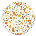 Pet Animal 04 Magnet 5  (Round)