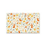 Pet Animal 04 Sticker Rectangular (100 pack)