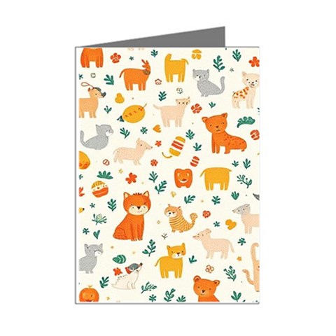 Pet Animal 04 Mini Greeting Cards (Pkg of 8) from ArtsNow.com Right