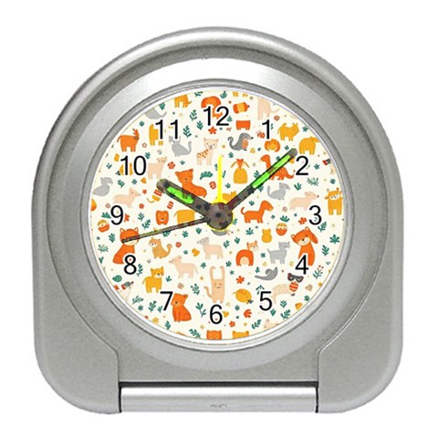 Pet Animal 04 Travel Alarm Clock from ArtsNow.com Front