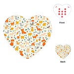 Pet Animal 04 Playing Cards Single Design (Heart)