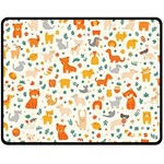 Pet Animal 04 Fleece Blanket (Medium)