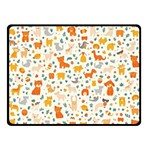 Pet Animal 04 Two Sides Fleece Blanket (Small)