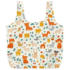 Pet Animal 04 Full Print Recycle Bag (XL) from ArtsNow.com Front