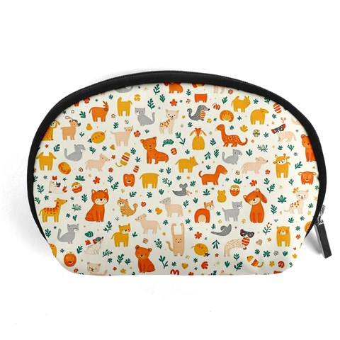 Pet Animal 04 Accessory Pouch (Large) from ArtsNow.com Front