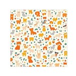 Pet Animal 04 Square Satin Scarf (30  x 30 )