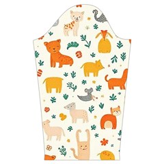 Pet Animal 04 Kids  Long Sleeve Velvet Lounge Robe from ArtsNow.com Sleeve Right