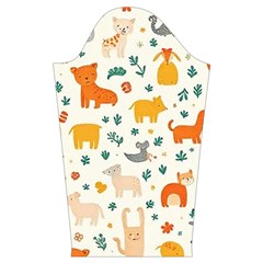 Pet Animal 04 Kids  Long Sleeve Velvet Lounge Robe from ArtsNow.com Sleeve Left