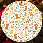 Pet Animal 04 UV Print Acrylic Ornament Round