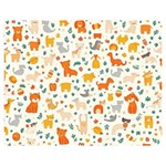 Pet Animal 04 Premium Plush Fleece Blanket (Medium)