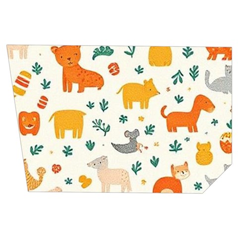 Pet Animal 04 Men s Side Zip Front Pouch Ski And Snowboard Bib Pants	 from ArtsNow.com Loop Left