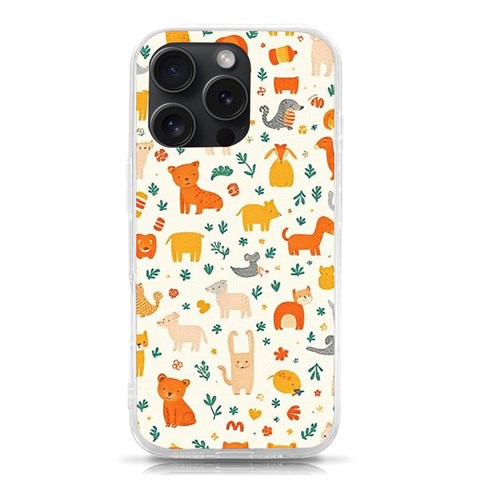 Pet Animal 04 iPhone 15 Pro TPU UV Print Case from ArtsNow.com Front