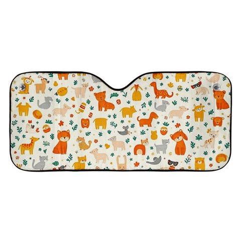 Pet Animal 04 Car Windshield Sunshade from ArtsNow.com Front