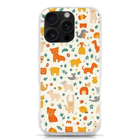 Pet Animal 04 iPhone 16 Pro TPU UV Print Case from ArtsNow.com Front