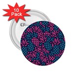 Summer Pineapples 2.25  Buttons (10 pack) 