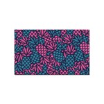 Summer Pineapples Sticker (Rectangular)