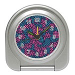 Summer Pineapples Travel Alarm Clock