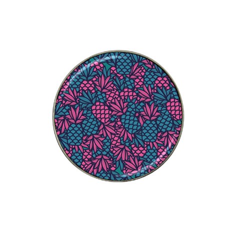 Summer Pineapples Hat Clip Ball Marker (4 pack) from ArtsNow.com Front