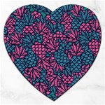 Summer Pineapples Jigsaw Puzzle (Heart)