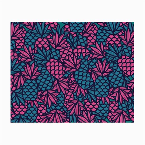 Summer Pineapples Small Glasses Cloth from ArtsNow.com Front