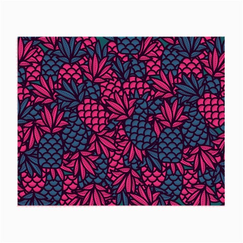 Summer Pineapples Small Glasses Cloth from ArtsNow.com Front