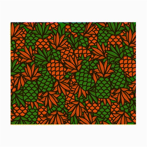 Summer Pineapples Small Glasses Cloth from ArtsNow.com Front